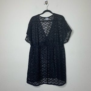 Palisades Beach Club Black Swimwear Cover Up